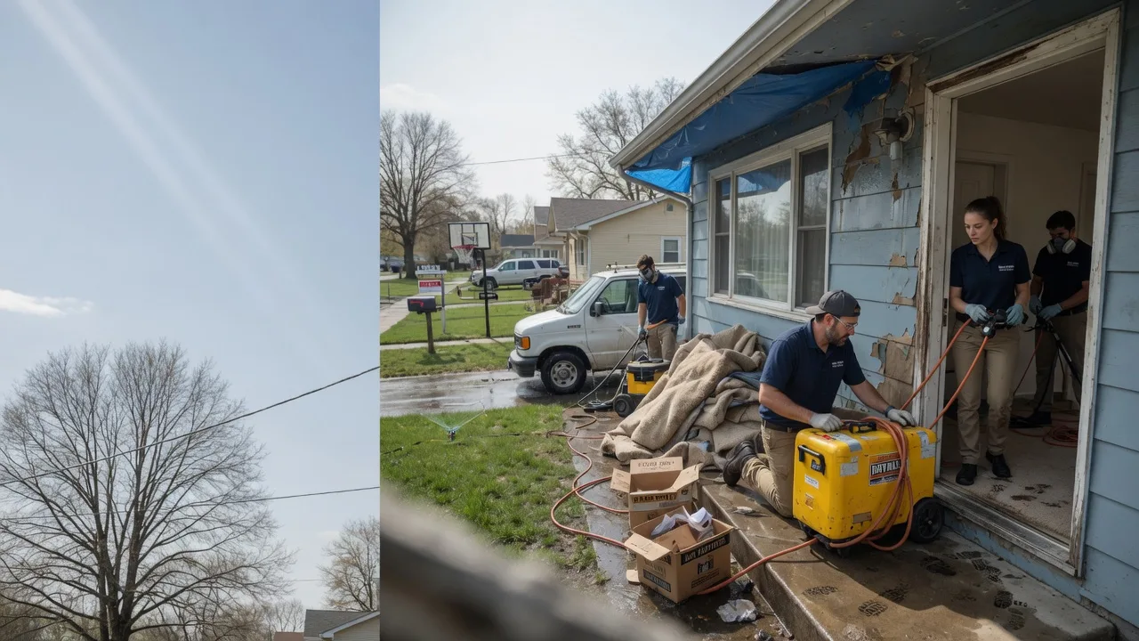 Basement Flood Cleanup in Tecumseh, MI near me
